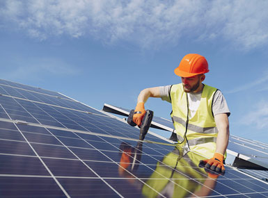 Mantenimiento de paneles solares