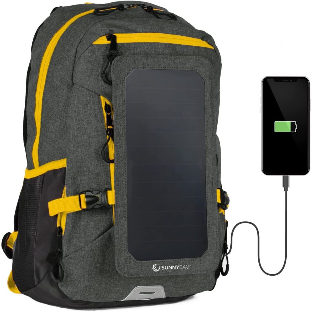 Sunnybag Mochila Solar Explorer+ | con Panel Solar de 6W
