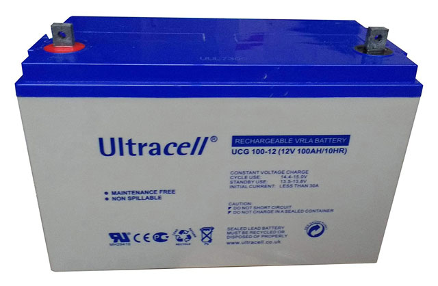 Batería solar gel