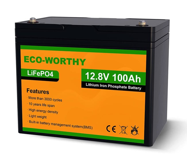 Bateria solar de litio