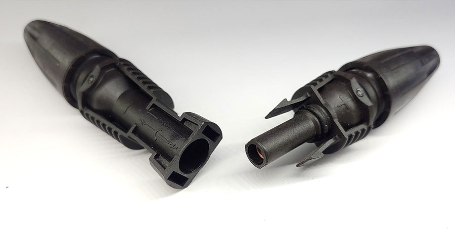 Conector panel solar MC4