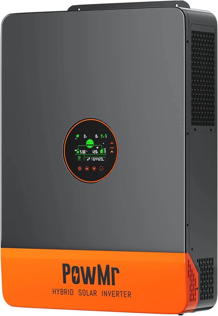 Inversor solar de 10000W 48V 120/240V CA, cargador MPPT dual de 100A