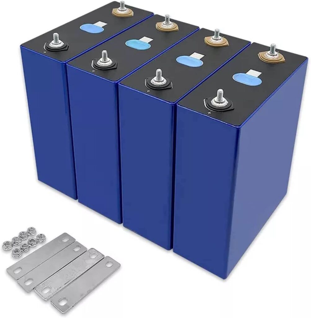 FcotMiue (4 unidades) LiFePO4 celdas de batería de 3.2V 280Ah de ciclo profundo de grado A