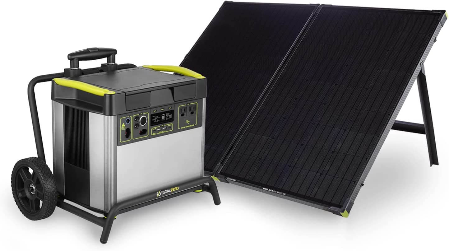Estación de energía portátil 3000X + batería de litio de 2982W + generador portátil compatible con kit de panel solar