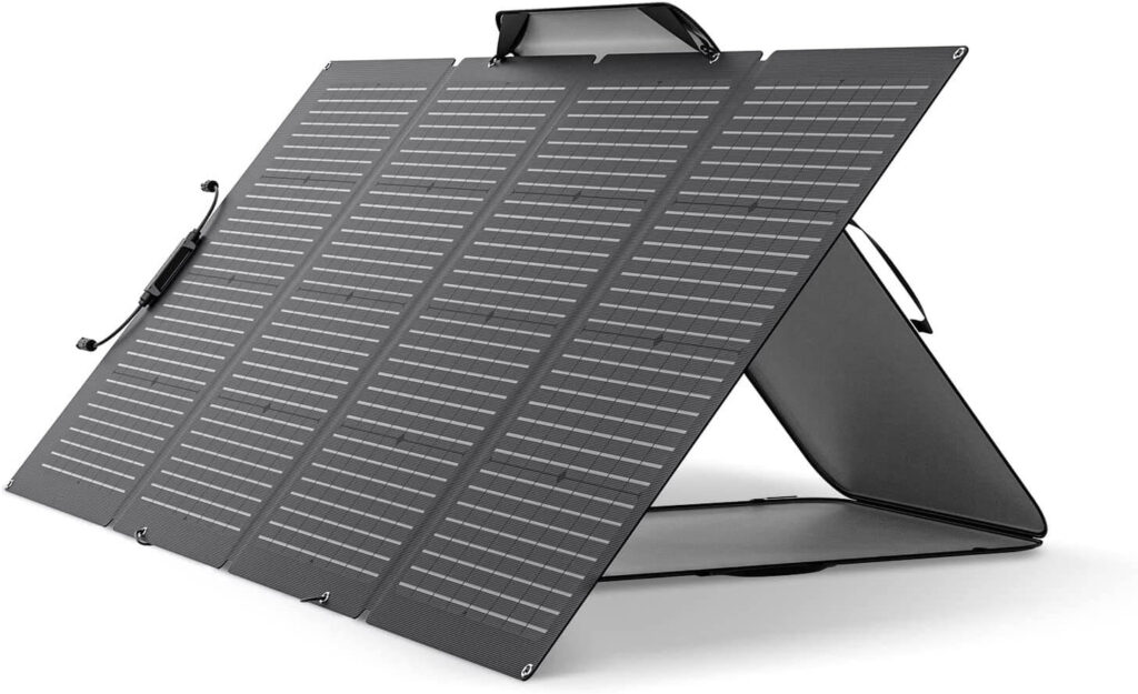 EF ECOFLOW Panel solar plegable bifacial de 220W