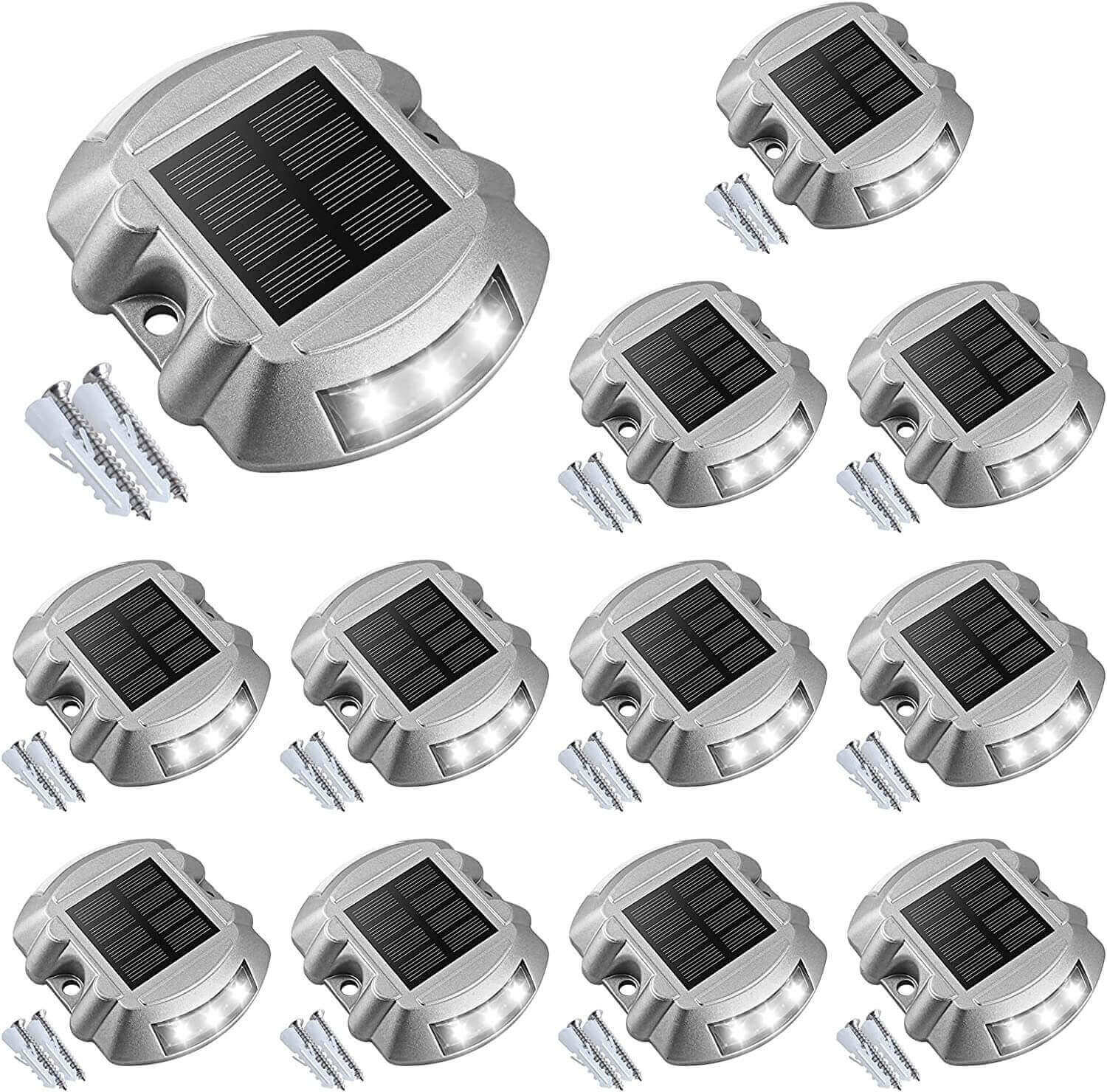 Luces solares para cubierta, entradas y muelles