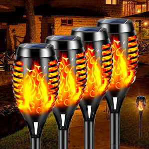 Antorchas led efecto llama