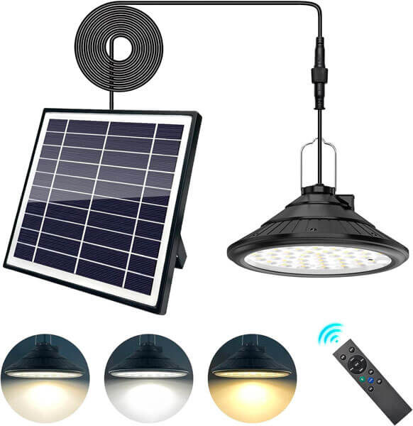 Lámpara solar interior exterior Qoolife